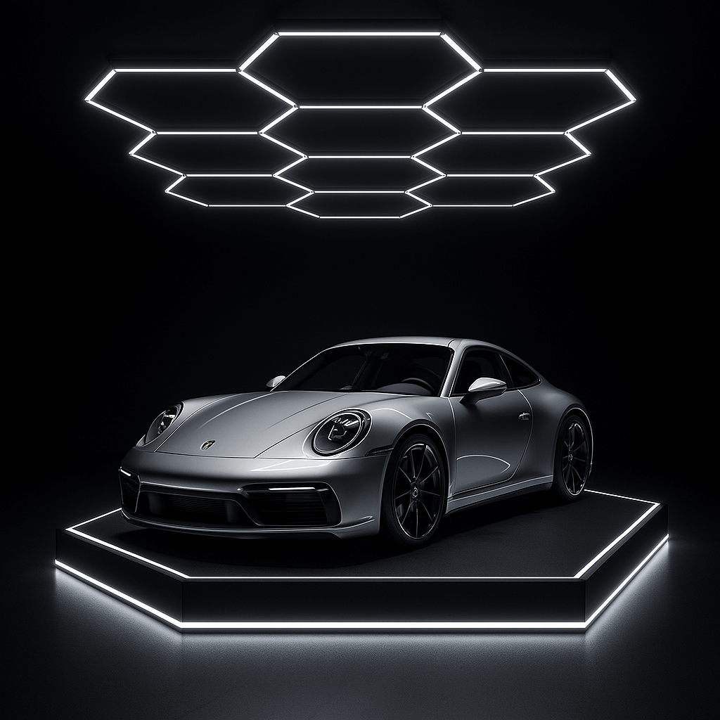 Supercar in esposizione